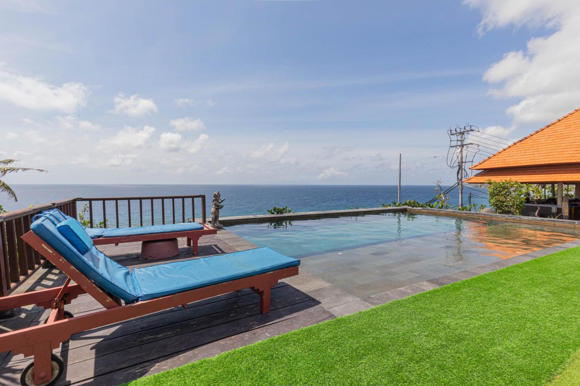 Manta Cottages With Sea View Batununggul Eksteriør bilde