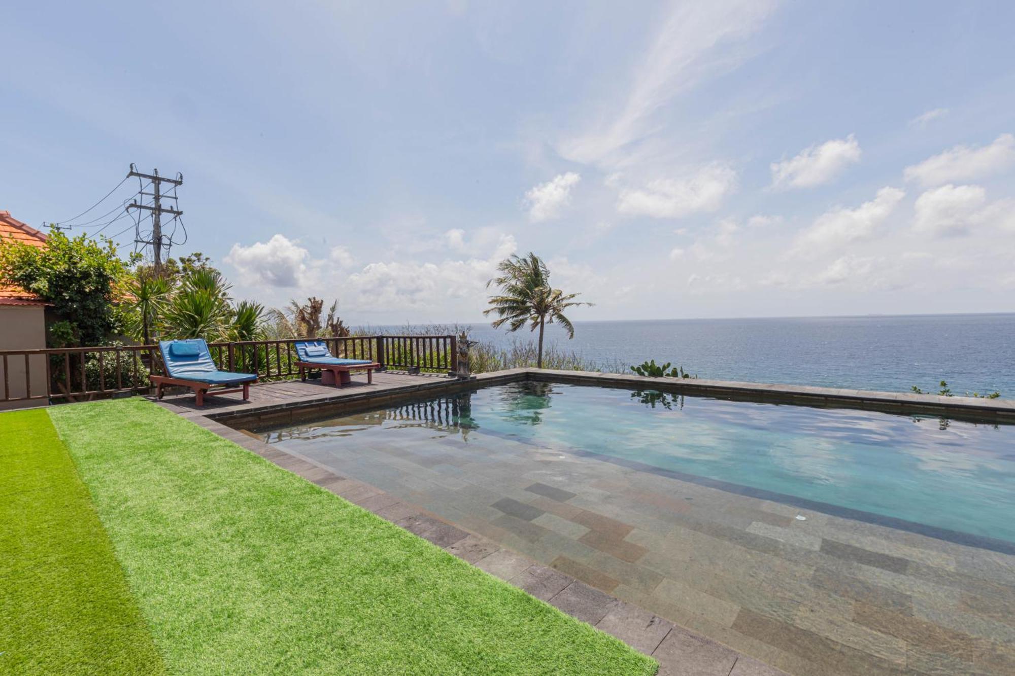 Manta Cottages With Sea View Batununggul Eksteriør bilde
